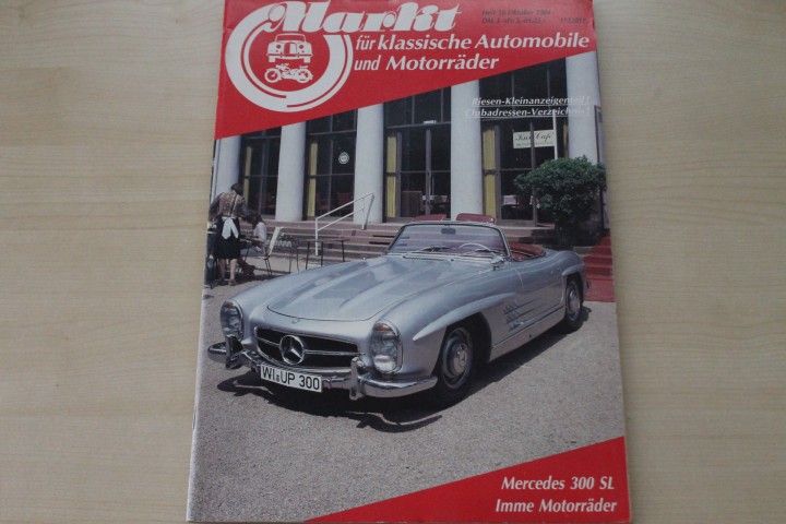Deckblatt Oldtimer Markt (10/1984)